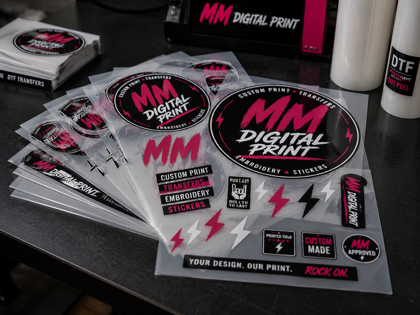MM Digital Print product showcase